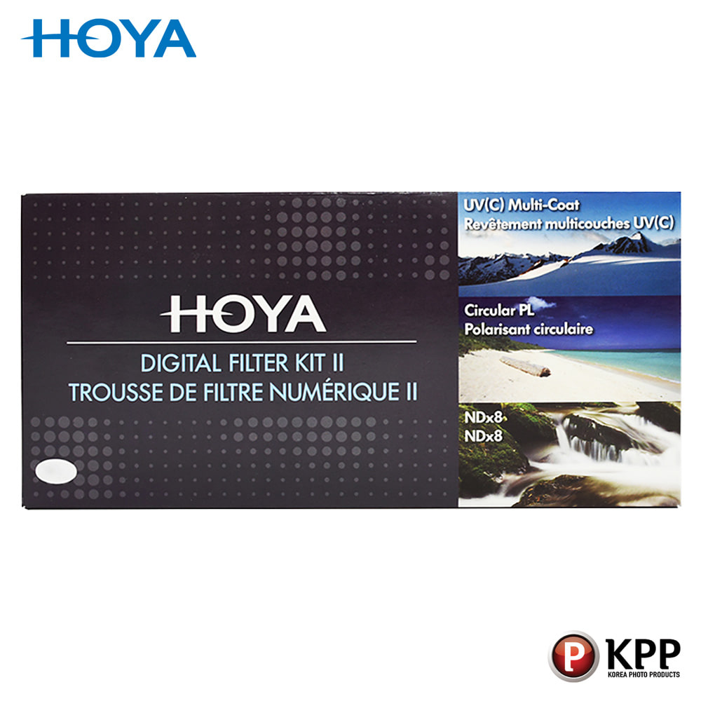 HOYA / Digital Kit II / 디지털 필터 키트 2 / UV CPL ND 세트