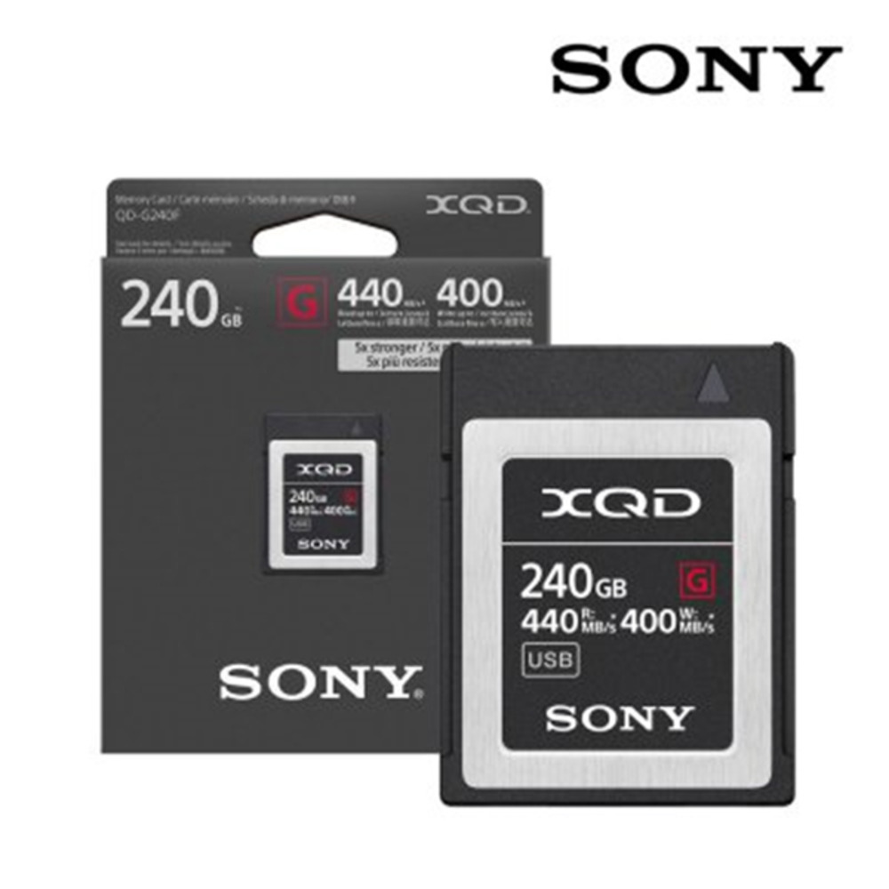 [소니정품판매처] 소니 QD-G240F 240GB XQD 메모리카드 / 새상품