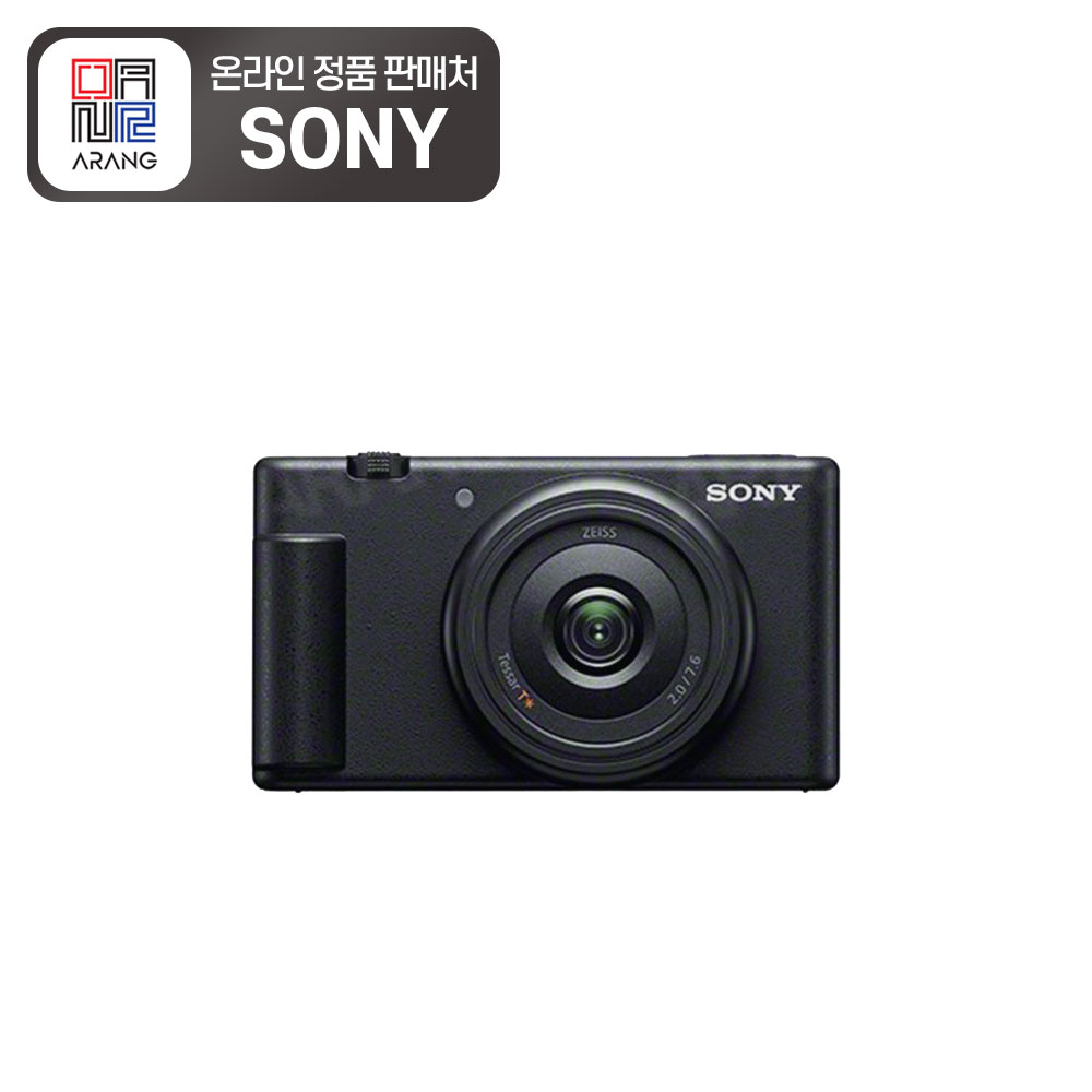 [소니정품판매처] 소니 ZV-1F 브이로그 카메라 블랙 / 새상품